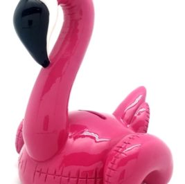 Flamingo em Resina Pink G