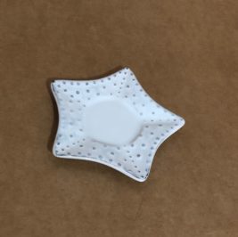 Mini prato estrela do mar branco