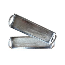 Bandeja prata em alumínio com alça M (unidade)
