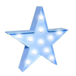 Luminoso Estrela azul – SEM PILHA
