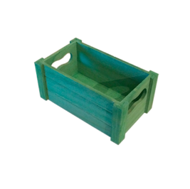 Mini caixote verde M