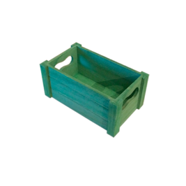 Mini caixote verde P