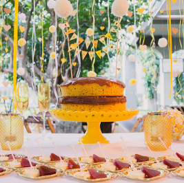 Mini Wedding Amarelo